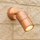 Single Adjustable Wall Pillar Light 35W GU10 Copper Single Adjustable Wall Pillar Light 35W GU10 Copper